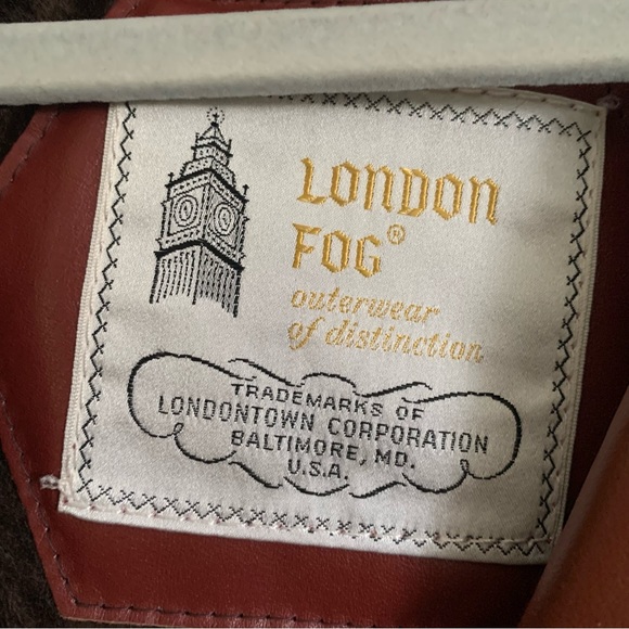 Vintage Brown Leather Blazer - Picture 5 of 5